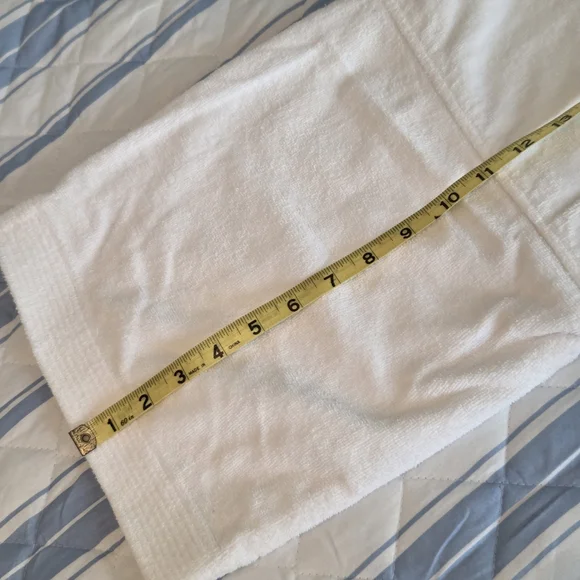 Just For Women White Cotton Terry Spa Robe - 1X/2X - Picture 4 of 13